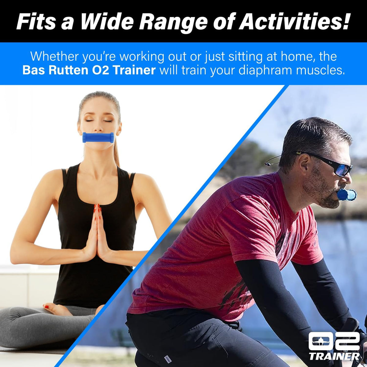 Blue Portable Respiratory Training Device B9259