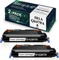 2 Pack Black Remanufactured Toner Cartridge for HP Color 3600 Printers L414