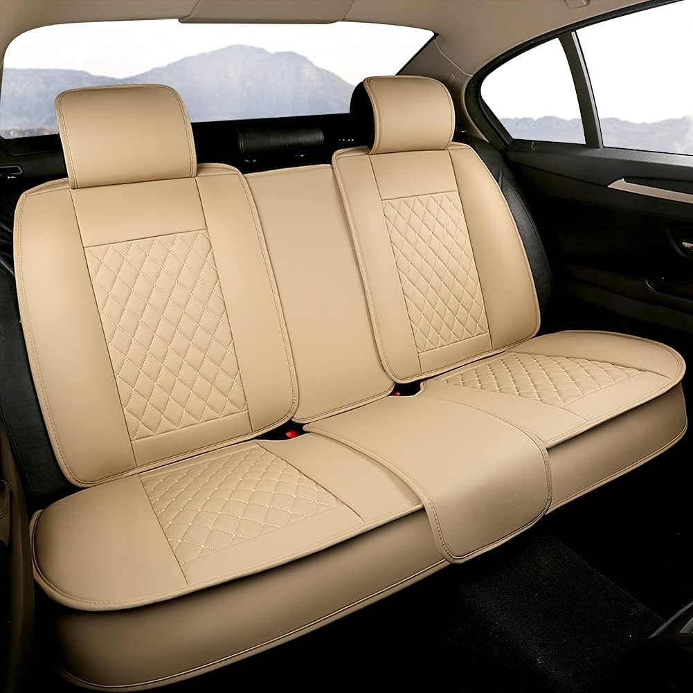 Black Rear Bench Car Seat Cover Z937