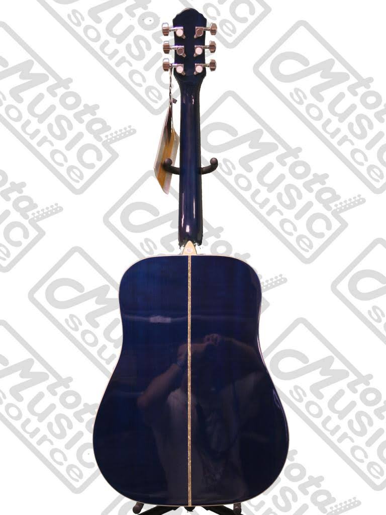 Blue 3/4 Size Dreadnought Acoustic Guitar Z951