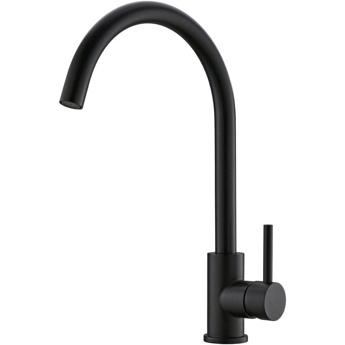 Matte Black Round Single Hole Bar Faucet B89736