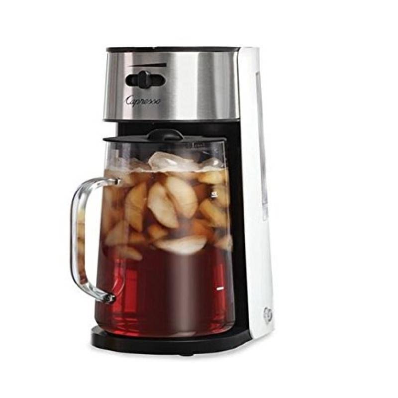 White Stainless Ice Tea Maker P68554