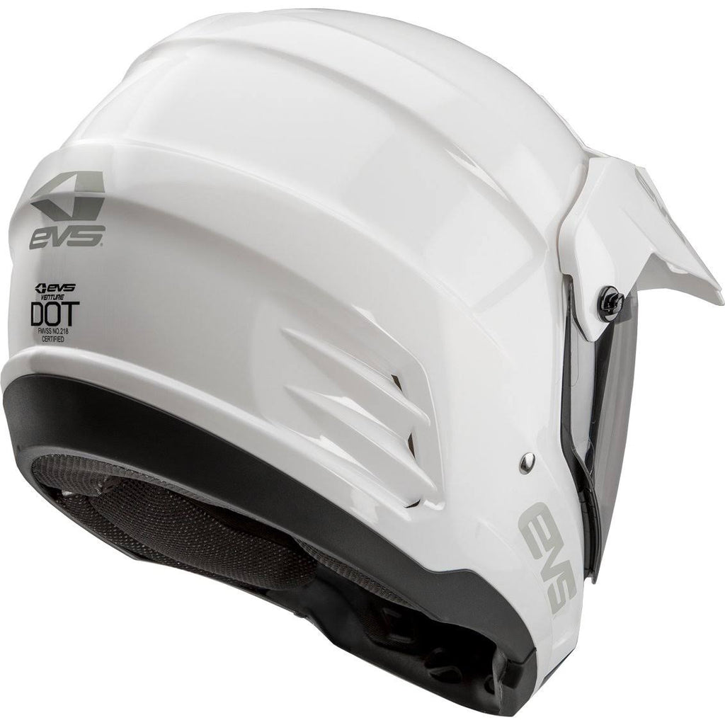 White Dual Sport Helmet 2XL H947