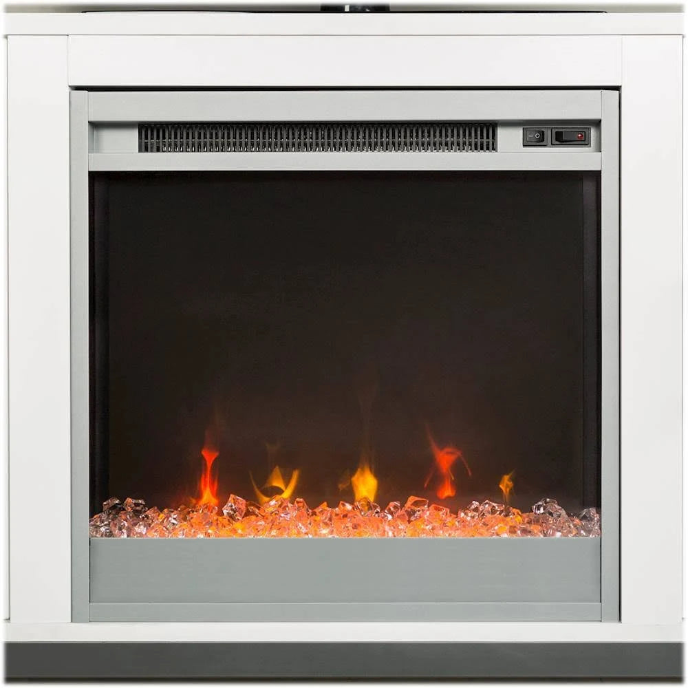 52x22 Wood Fireplace TV Console H35295