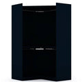 Midnight Blue Closet Corner System G4082