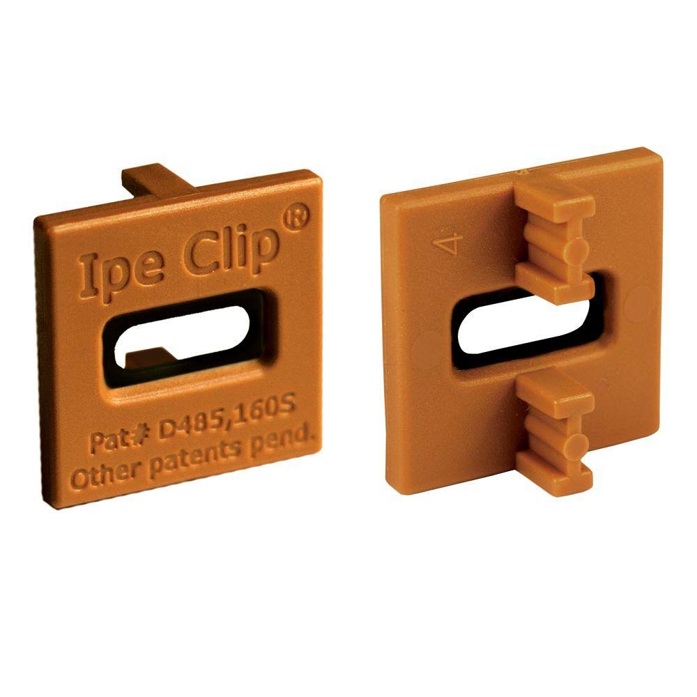 Brown Biscuit Style Hidden Deck Fastener Kit N58370