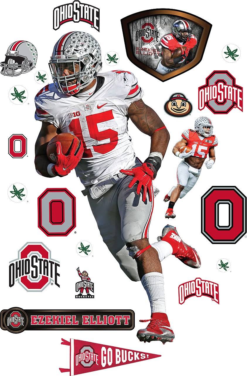 Ezekiel Elliot Wall Decal V94360
