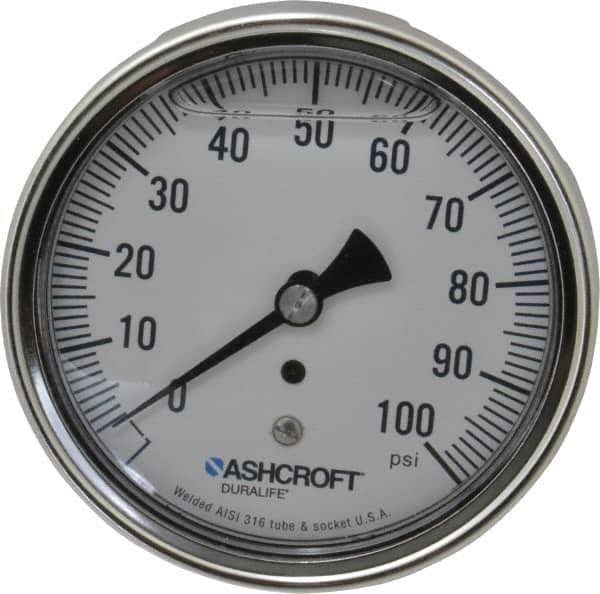 3-1/2 inch Dial Pressure Gauge X7114
