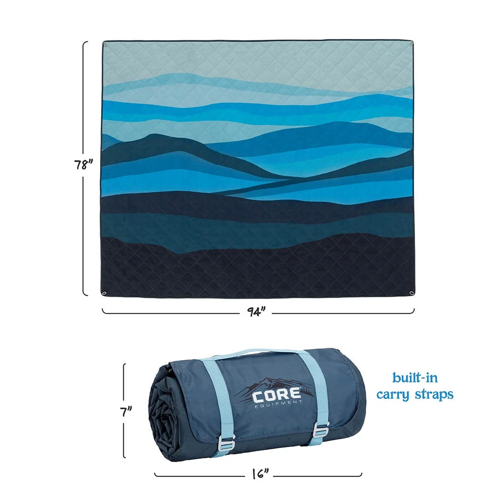 Blue Tent Blanket D72782