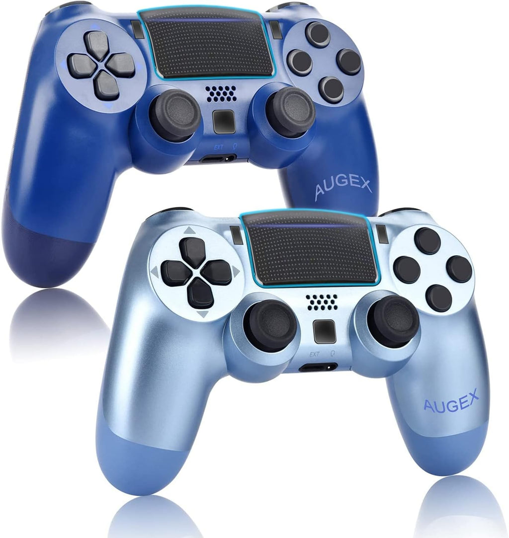 2 Pack Wireless Game Controller for PS4 (Green Yellow) N2399