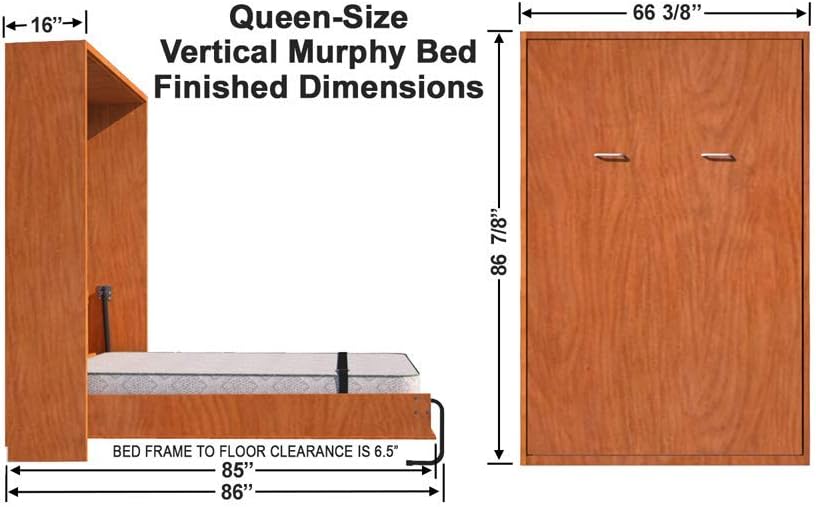 Queen Size Murphy Bed Hardware Kit M329