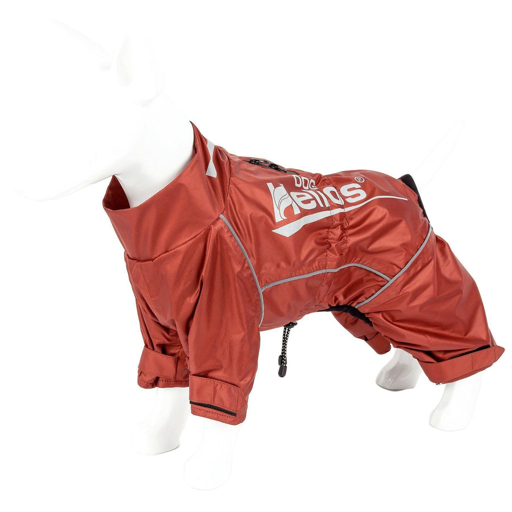 Waterproof Reflective Full Body Dog Coat Jacket Orange Medium B5181