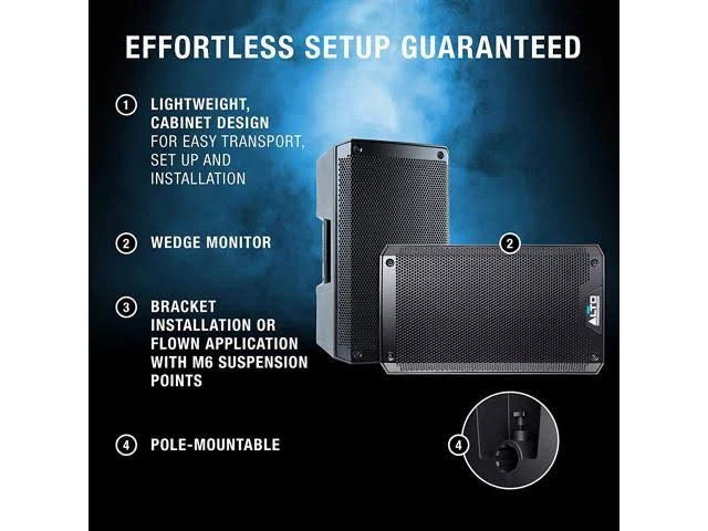 8x22 2-Way Powered Loudspeaker Q7065