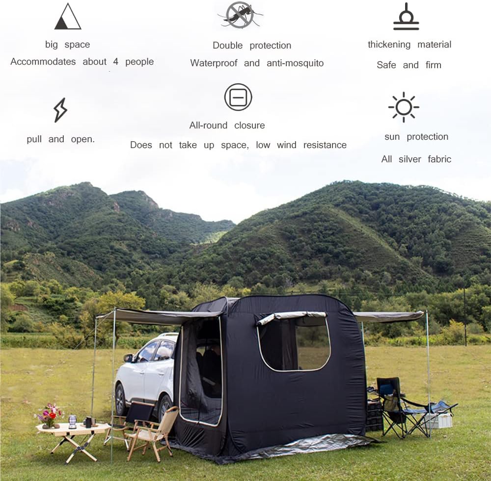Pop-up SUV Tent with Rainfly and Floor Q42277