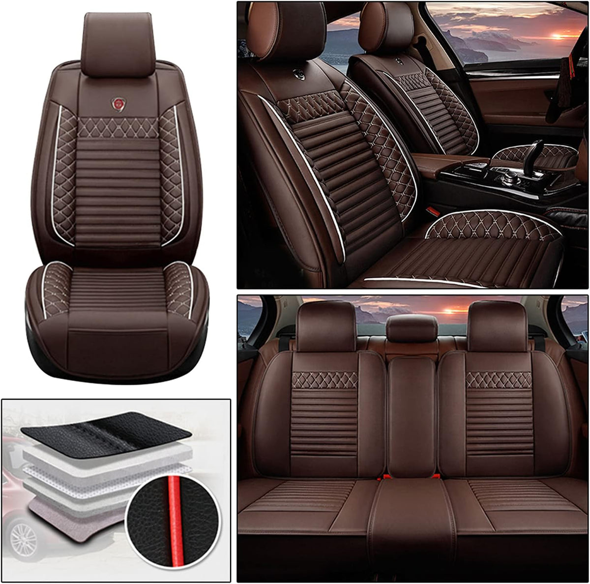 Blackwheel Car Seat Covers U39822