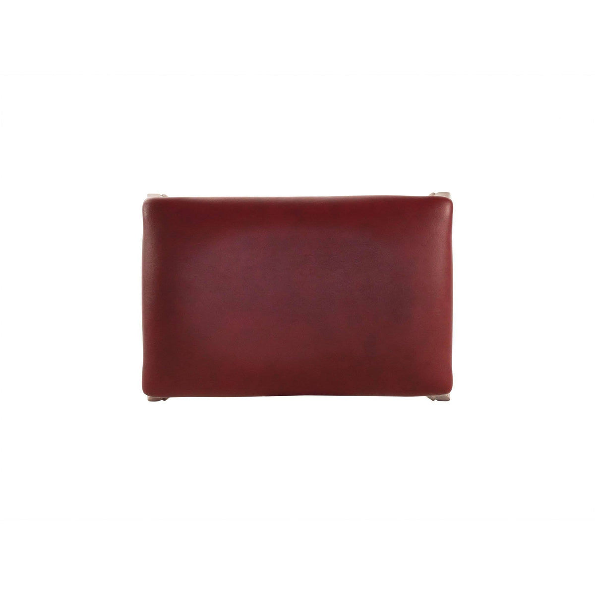 Red Backless Bar Stool Q7457