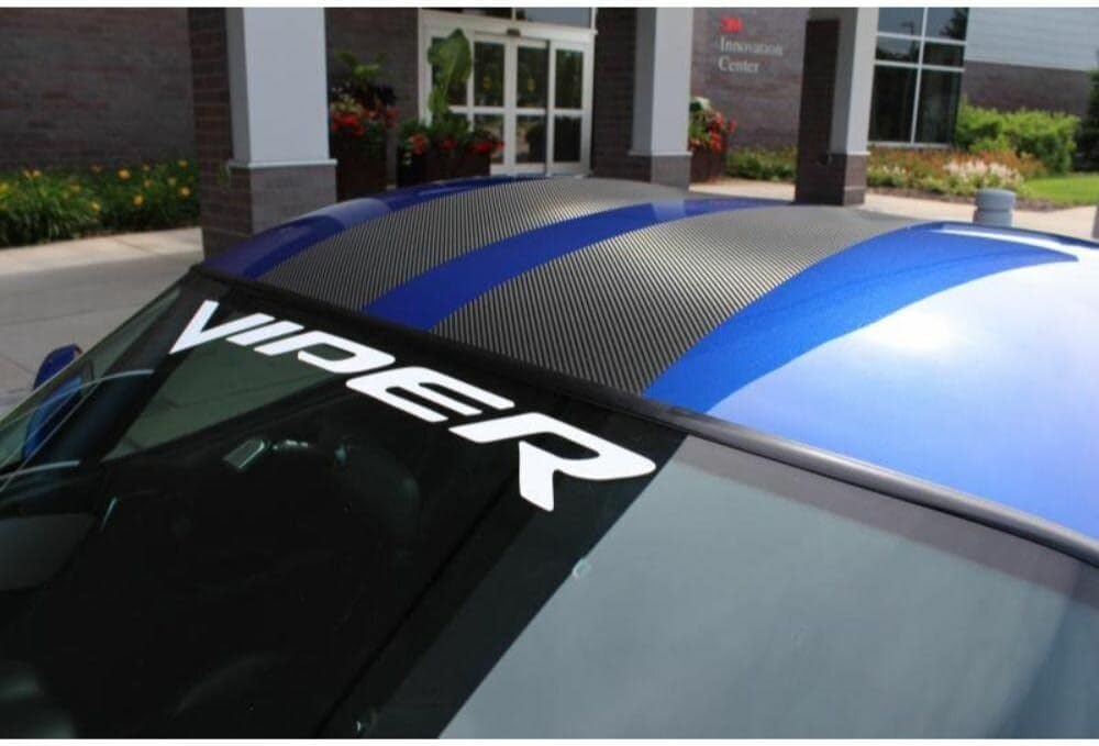 Carbon Fibre Black Vinyl Wrap Roll Including Toolkit (7ft x 5ft) F265