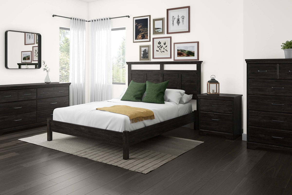 Rubbed Black 5-Drawer Chest G904415