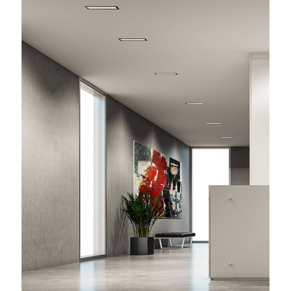 Black Recessed Downlight U946