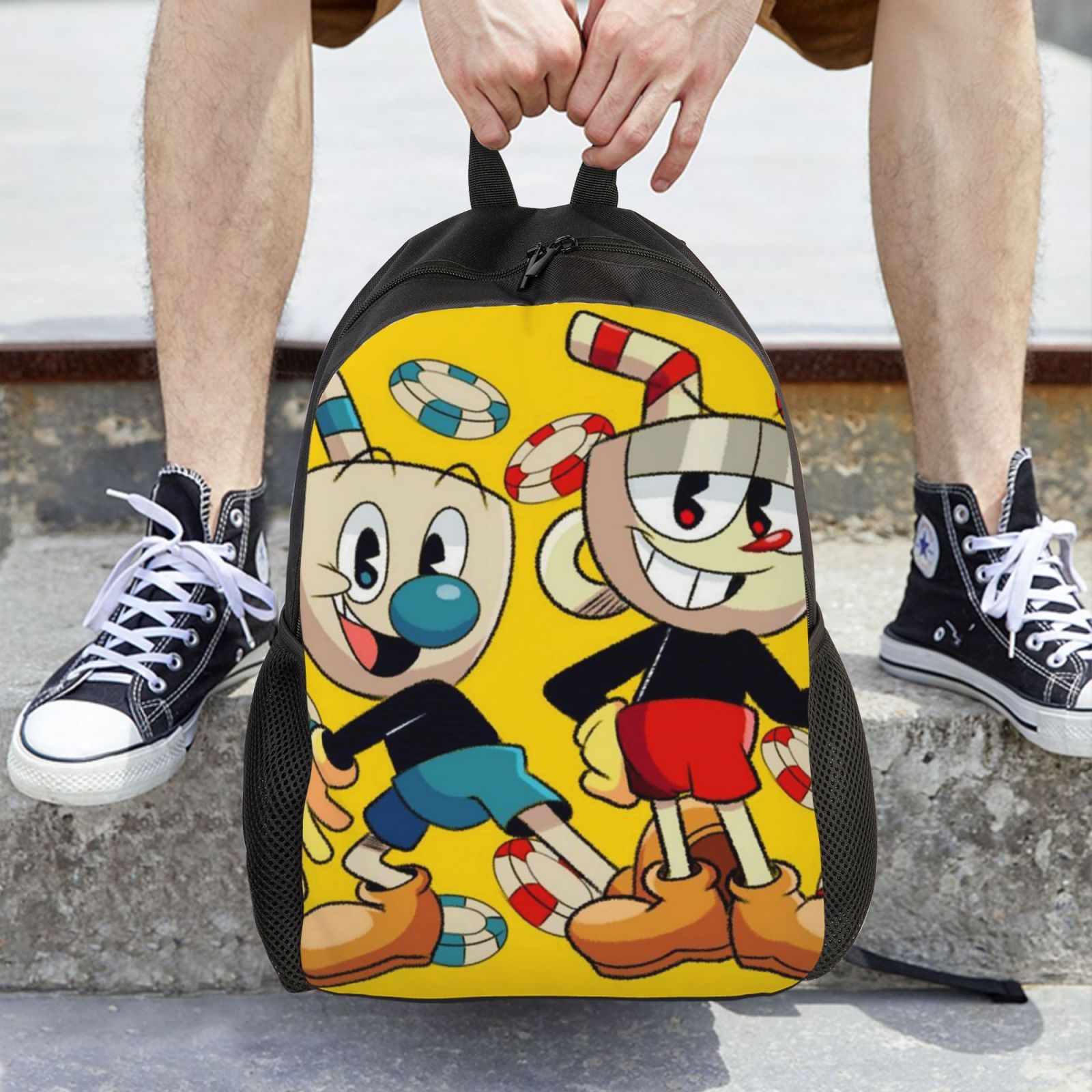 Lightweight Unisex Daypack Backpack F656
