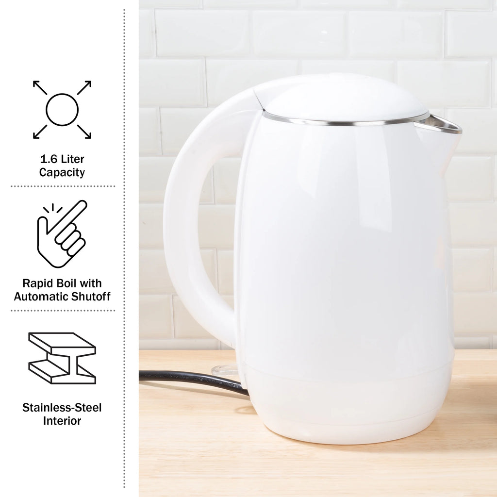 White 1.8L Electric Kettle T790
