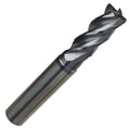 3/8x22 Carbide End Mill, nano-A Coated, 2.5 OAL O50664