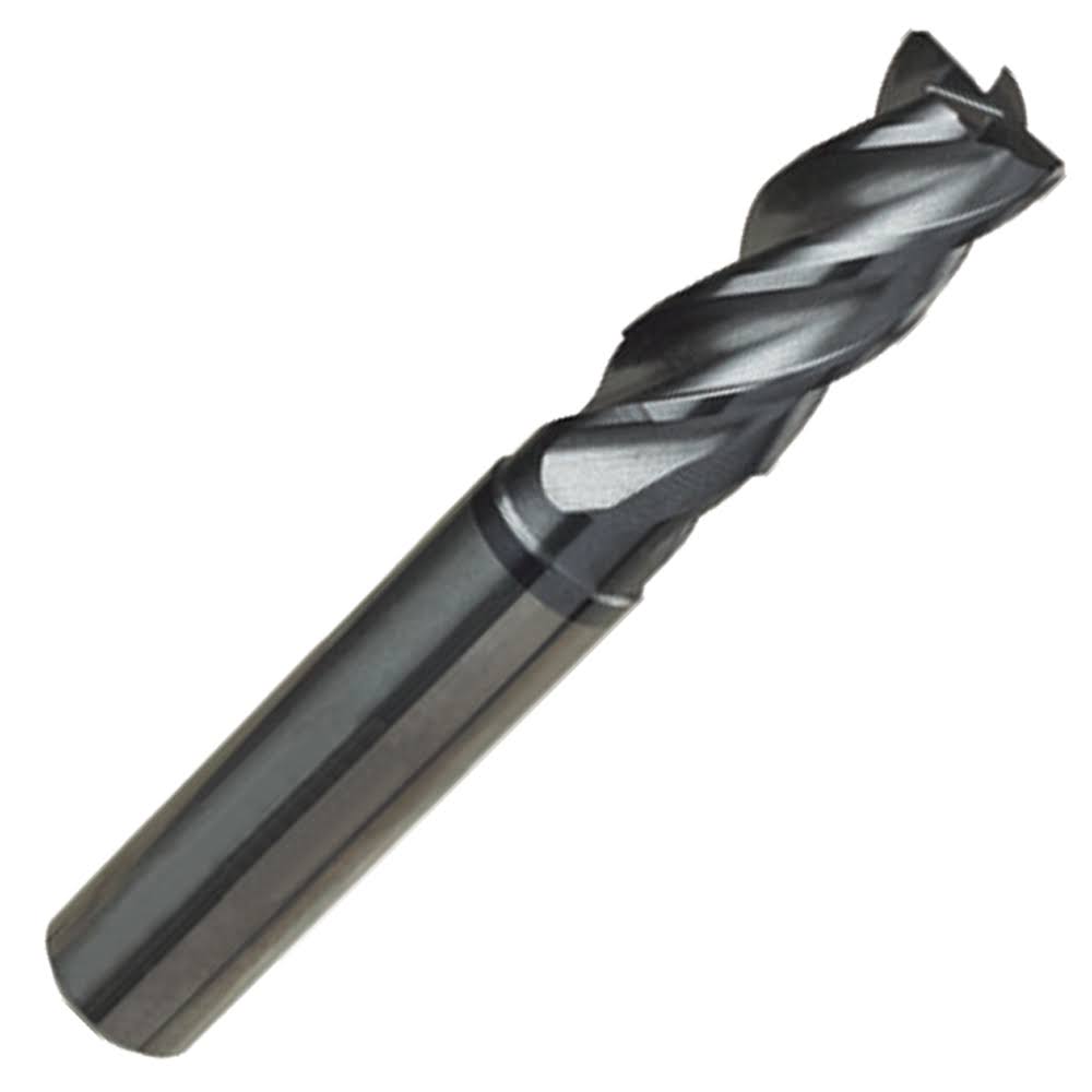3/8x22 Carbide End Mill, nano-A Coated, 2.5 OAL O50664