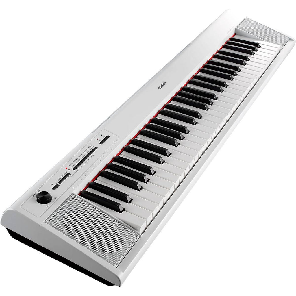 White Portable Keyboard Package A570