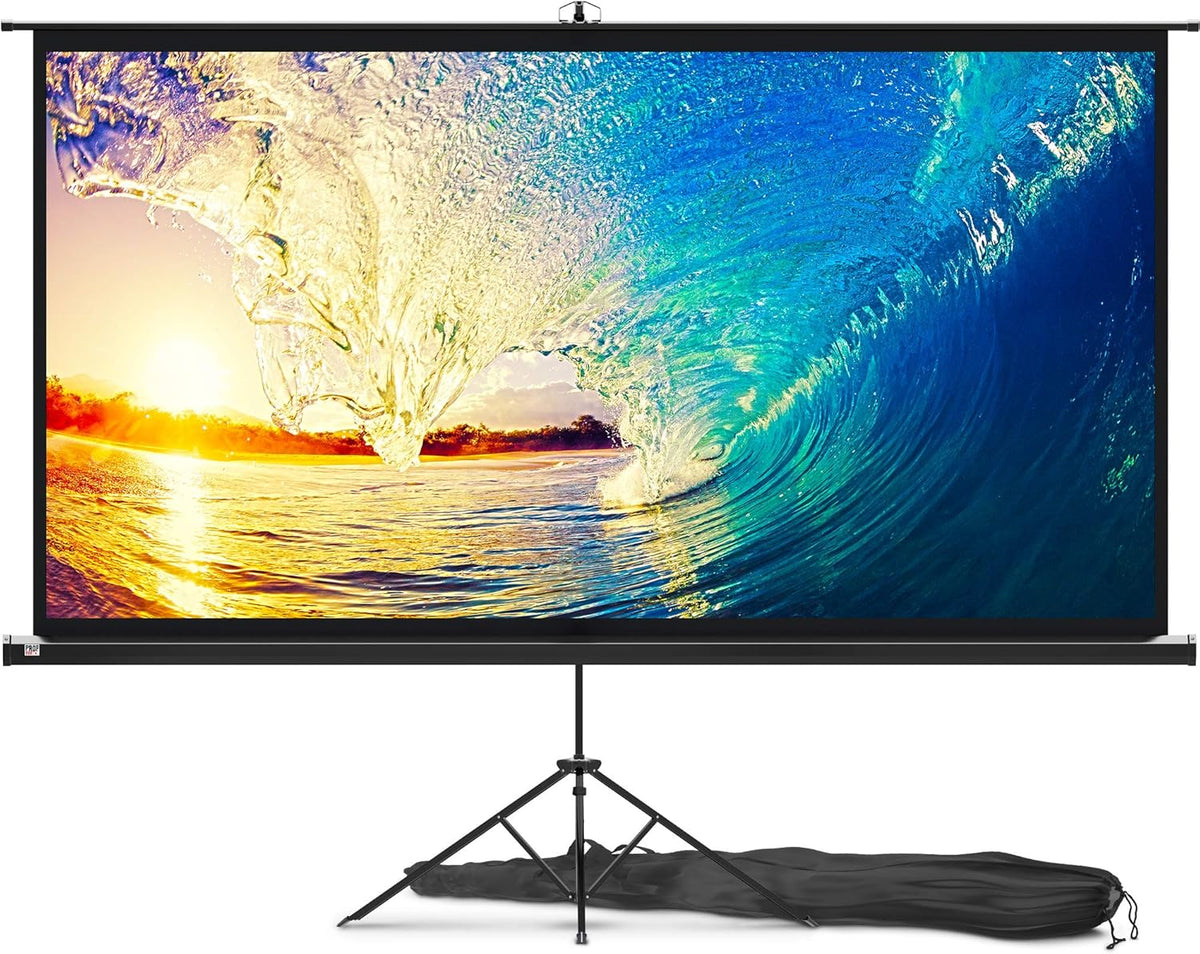 100 inch 16:9 Tripod Projector Screen with Carry Bag U714550