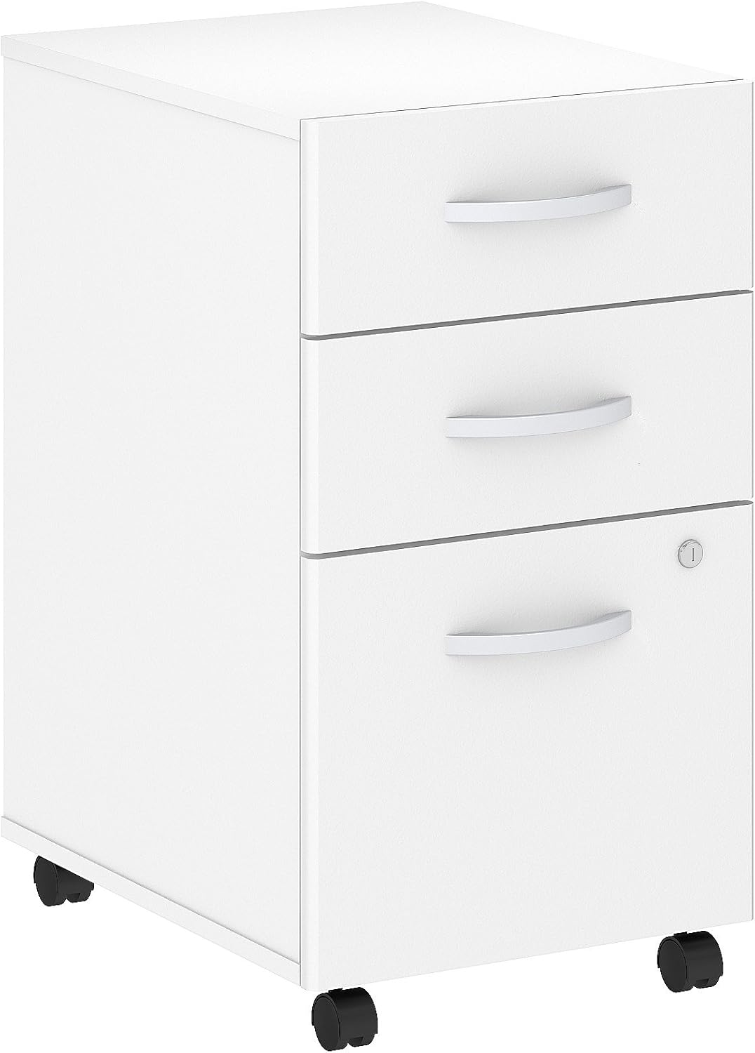 3 Drawer Mobile File Cabinet in Storm Gray J88121