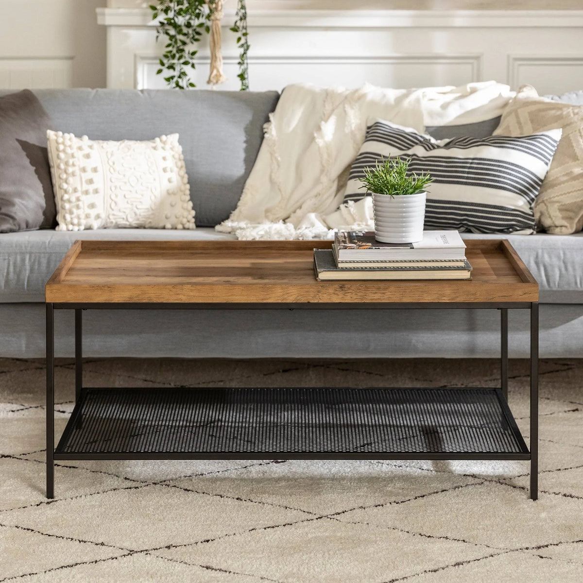 Reclaimed Barnwood Coffee Table E7137
