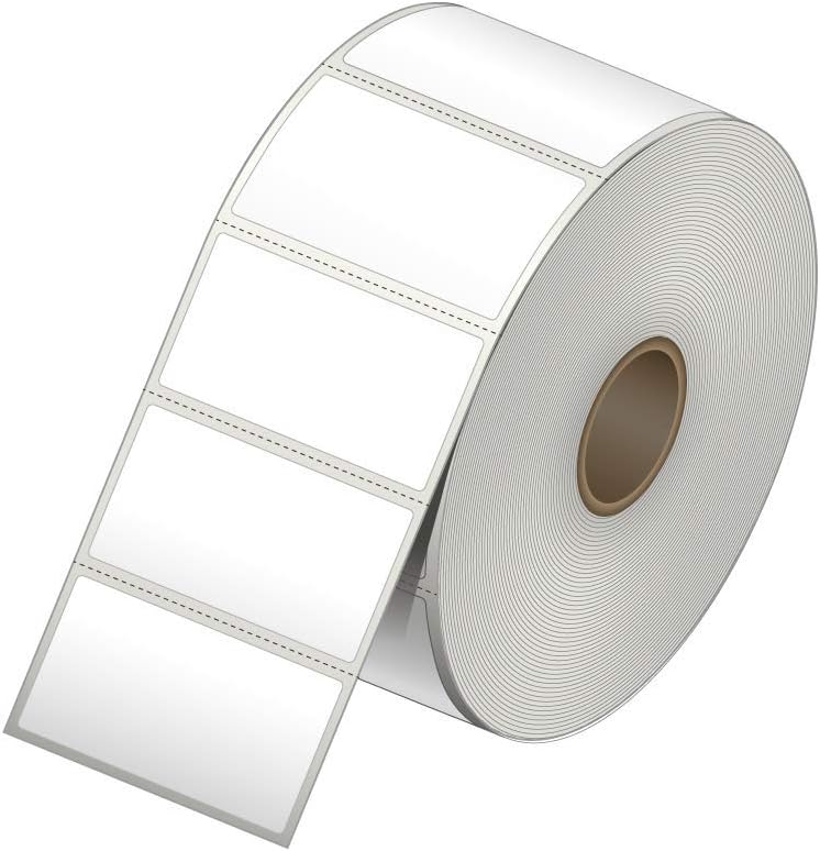 2x1 Thermal Labels Paper Stickers 1310 Per Roll 12 Rolls Direct Thermal U1265