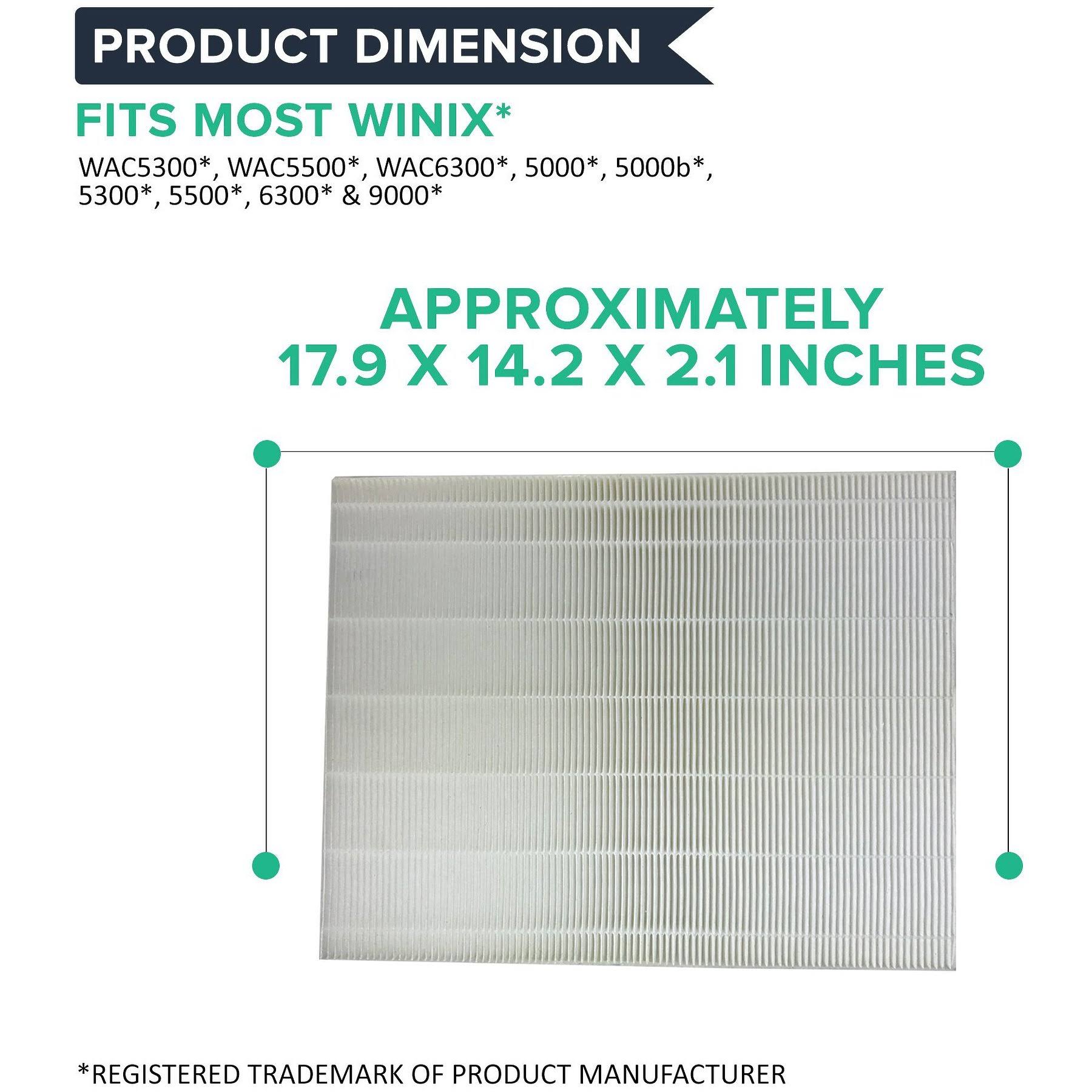 2 Winix-Compatible Replacement Filters T514