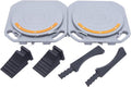 2PCS Front End Wheel Alignment Turn Plates Turntable Tool Z21690