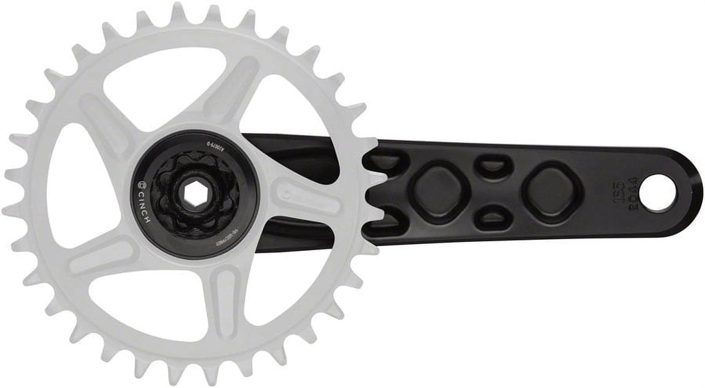 Black 165mm Arms Cranks P769
