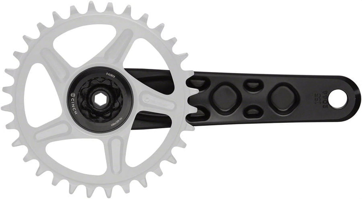 Black 165mm Arms Cranks P769