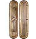 Antique Brass Door Pull and Push Plate P775336