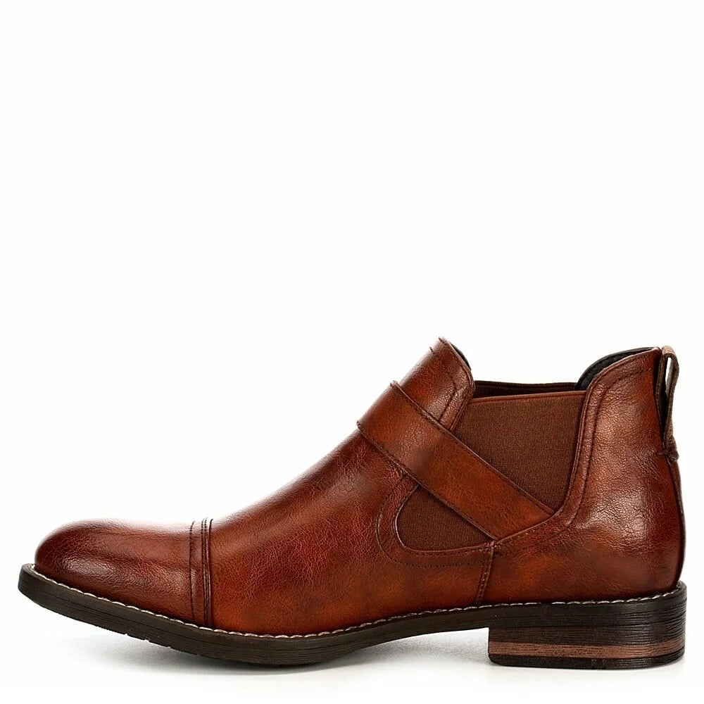 Mens Slip On Chelsea Ankle Boot Shoes D656