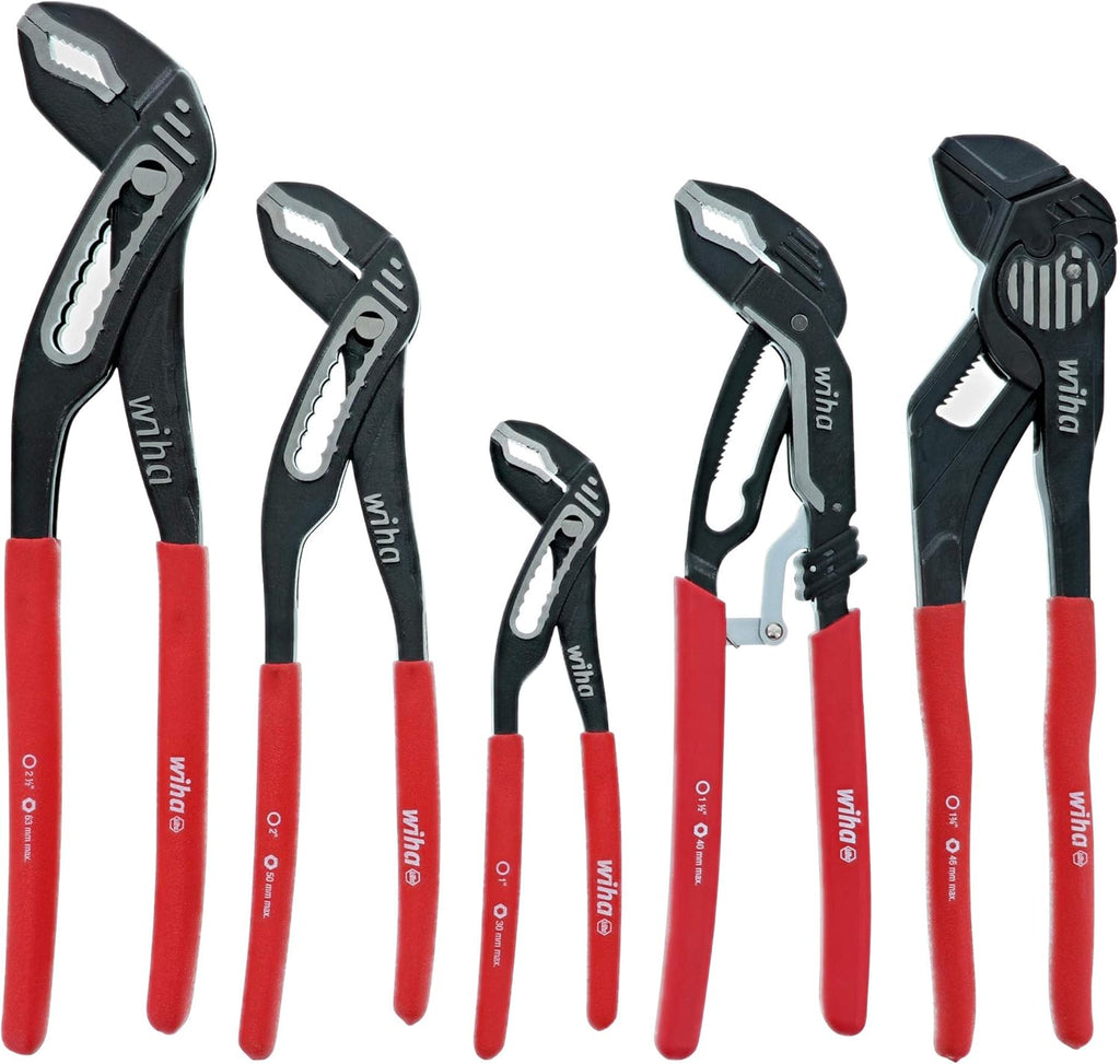 5 Piece Adjustable Water Pump Pliers Tray Set G512686
