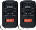 Keyless Entry Remote Car Key Fob for Mitsubishi Montero (Pack of 2) G10771