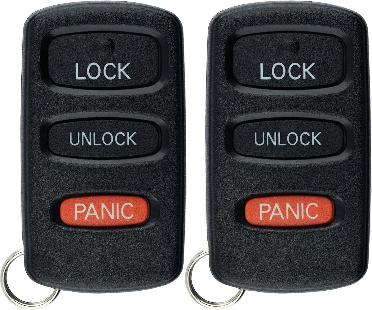 Keyless Entry Remote Car Key Fob for Mitsubishi Montero (Pack of 2) G10771