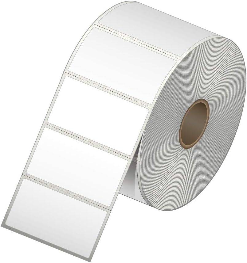 2x1 Thermal Labels Paper Stickers 1310 Per Roll 12 Rolls Direct Thermal U1265
