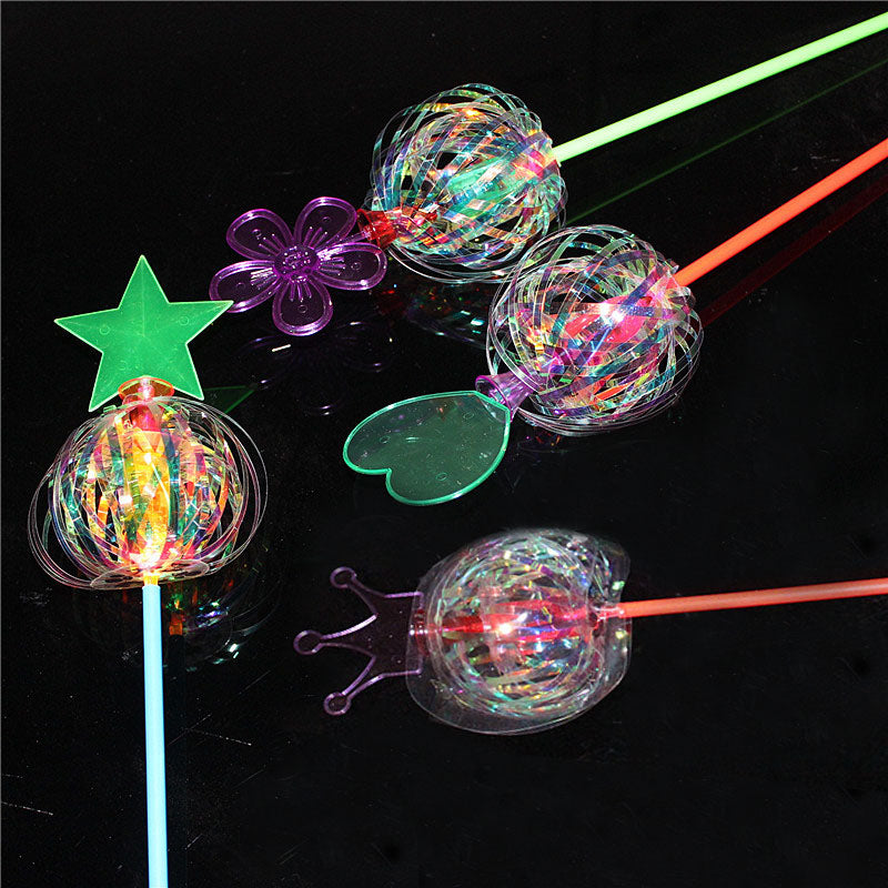 Sparkling Spindle Wand Glow Stick Toy F403