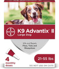 K9 Advantix II Flea and Tick Prevention for Large Dogs 4-Pack W2902