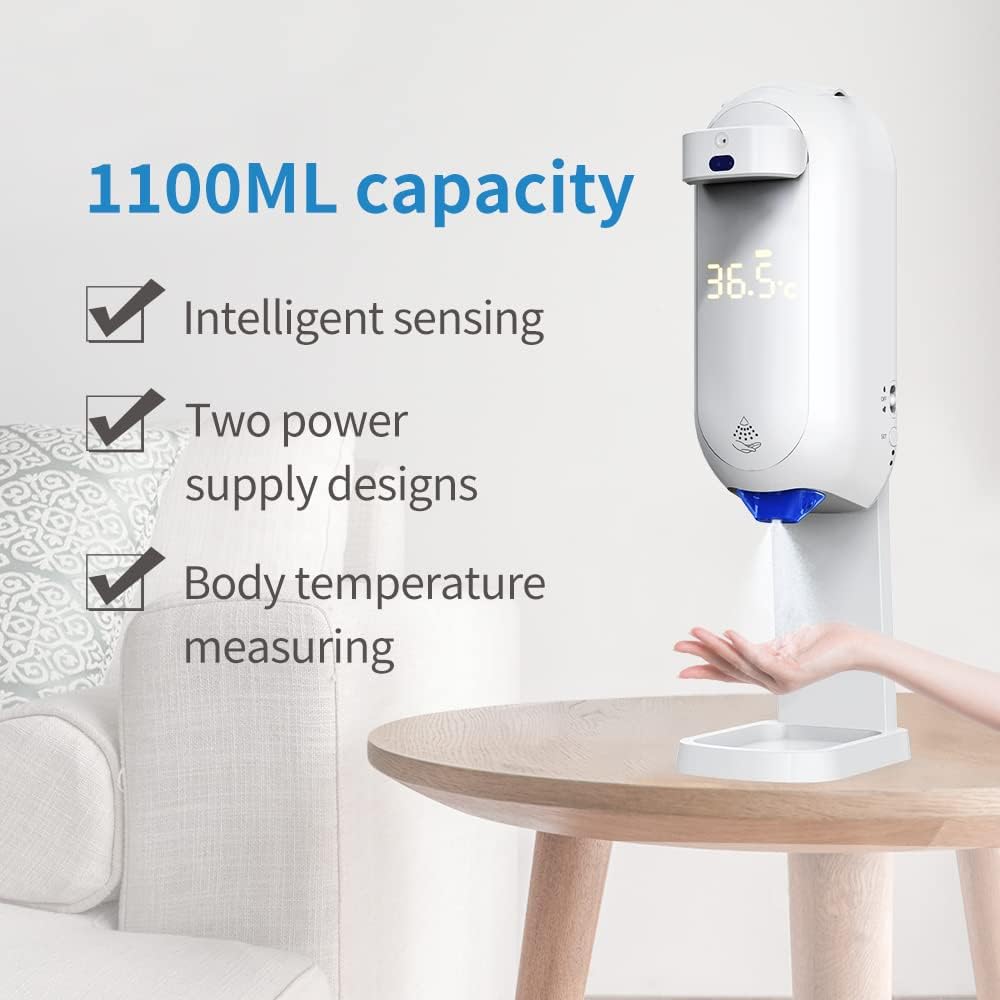 Touchless Hand Sanitizer Dispenser with Floor Stand W4473