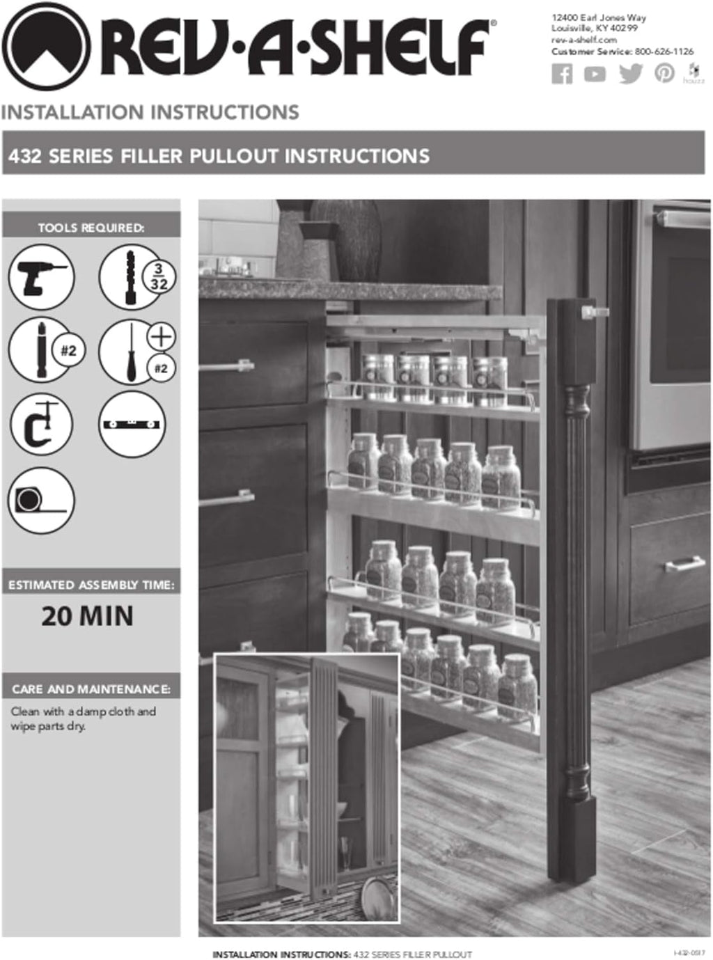 6 x 42 Inch Wooden Adjustable Pull-Out Cabinet Wall Filler Storage Organizer G81546