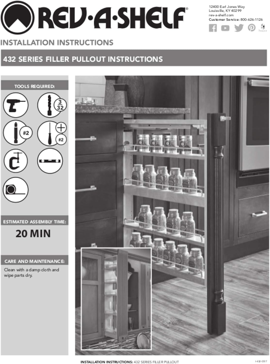 6 x 42 Inch Wooden Adjustable Pull-Out Cabinet Wall Filler Storage Organizer G81546