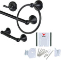 Door Barricade Lock Out Security Device with 24’’ Towel Bar G391905