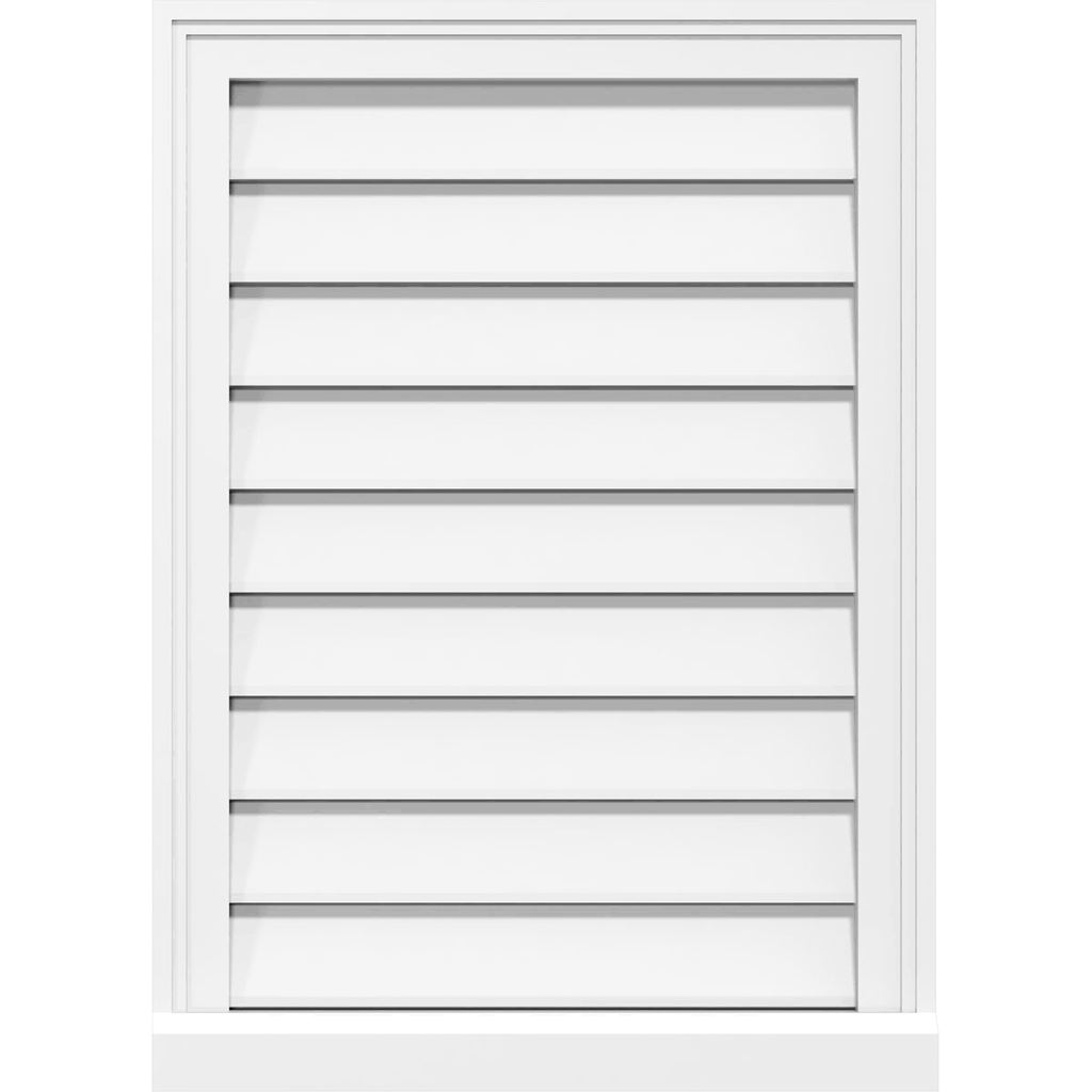 PVC Gable Vent N891