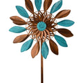 Blue & Bronze Leaves Spinner A20799